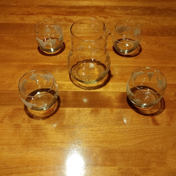 Vintage Seagrams Glassware - Picture 1 of 12